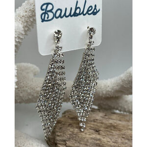 Baubles Beautiful Sparkly Dangle Earrings Made with Austrian Crystal